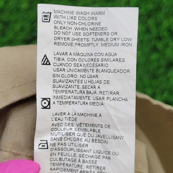 DICKIES Button Shirt XL 26x31 Tan Baggy - Picture 7 of 14